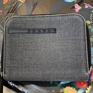 Prada Black Toiletry Bag for Men